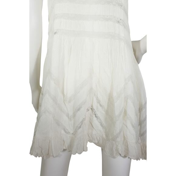 Intimately Free People Ivory Tank Dress Size Medium Boho Style - Picture 4 of 6